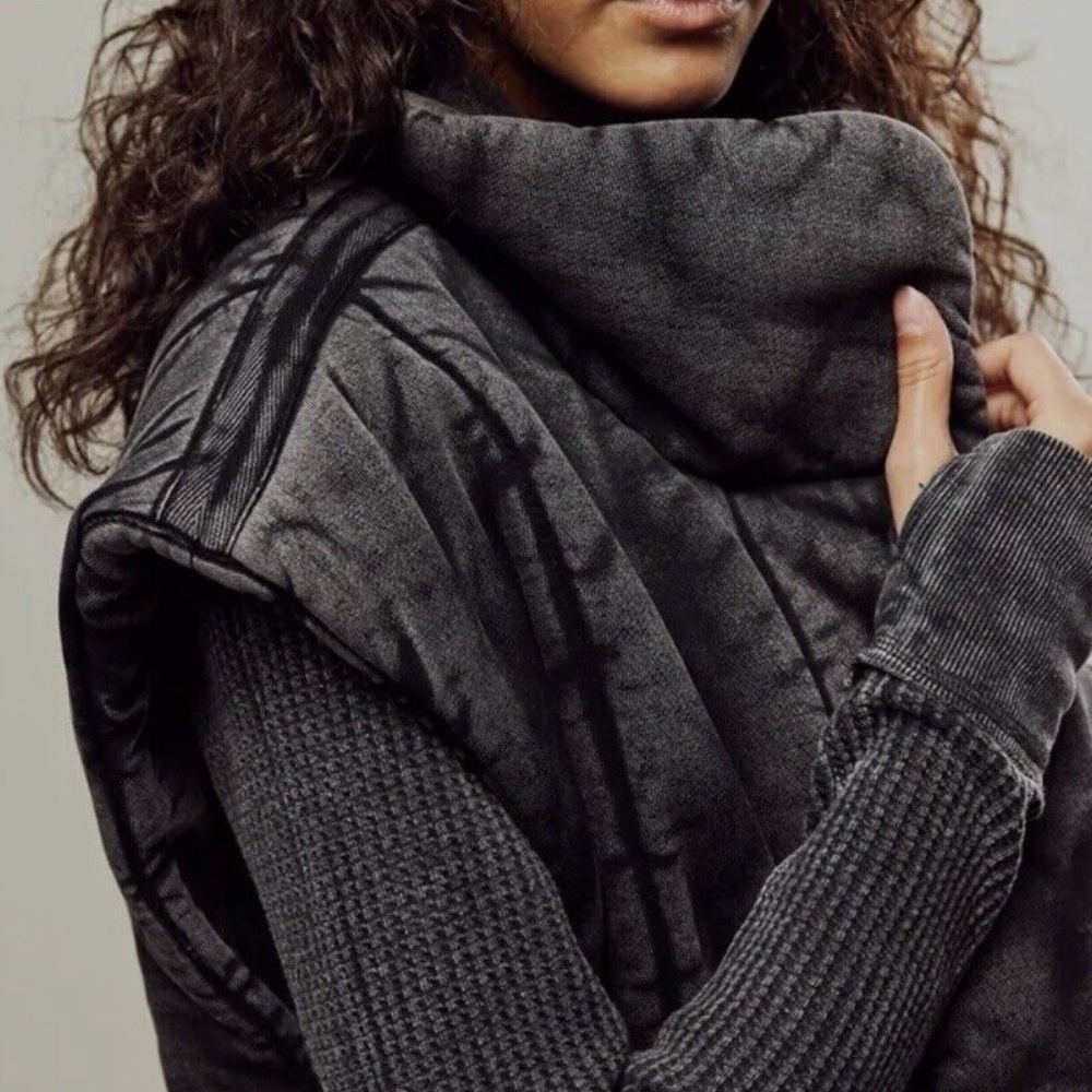 Free People Roll With Us Puffer Vest Sleeveless